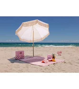 Manta Picnic Stripes Bloom y Blush