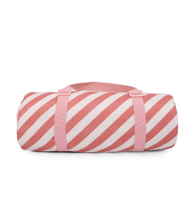 Manta Picnic Stripes Bloom y Blush