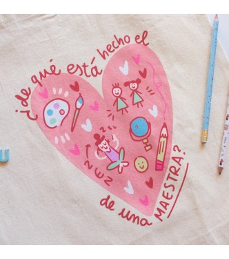 Bolso "De qué está hecho el corazón de u