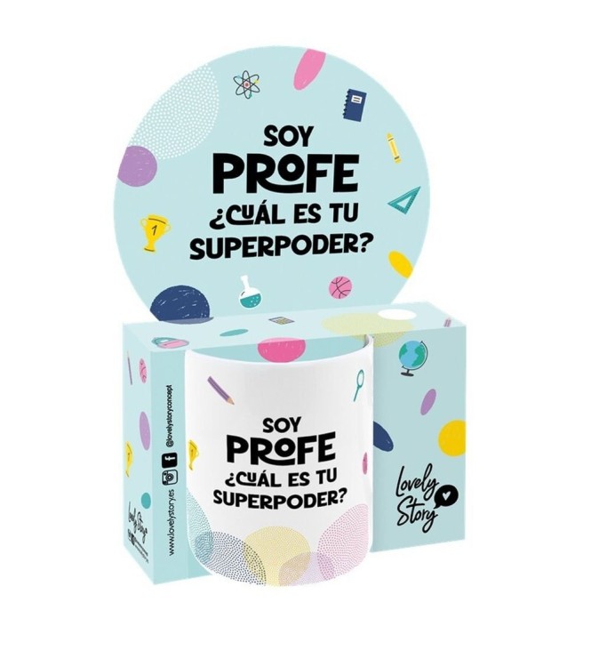 Taza Profe cual es tu super poder
