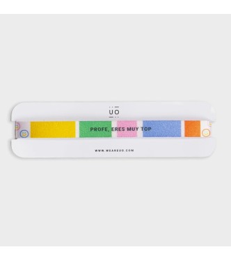 Pulsera Tela "Profe, eres muy top"
