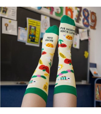 Calcetines "Gracias Profe.."