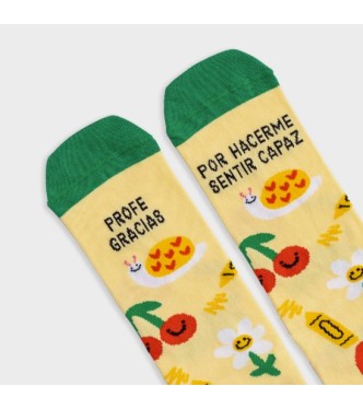 Calcetines "Gracias Profe.."