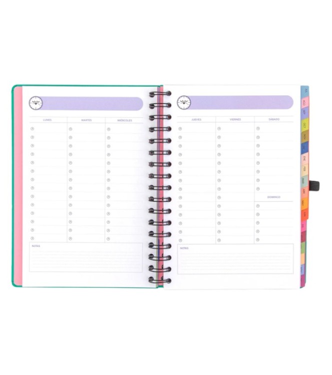 Agenda Semanal 18 meses -  Sueña fuerte,