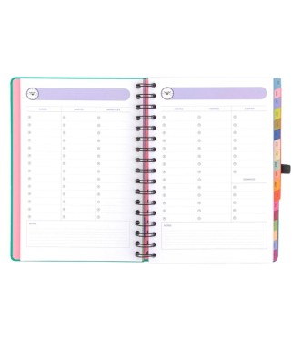 Agenda Semanal 18 meses -  Sueña fuerte,