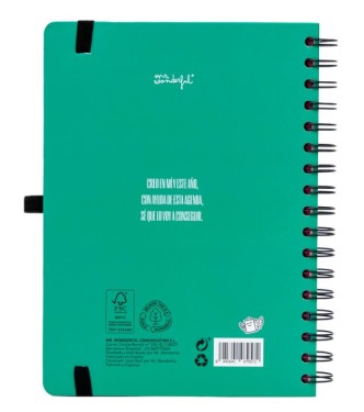 Agenda Semanal 18 meses -  Sueña fuerte,