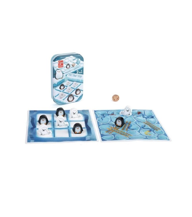 Juego 2 en 1: Tres en Raya-Serpientes y