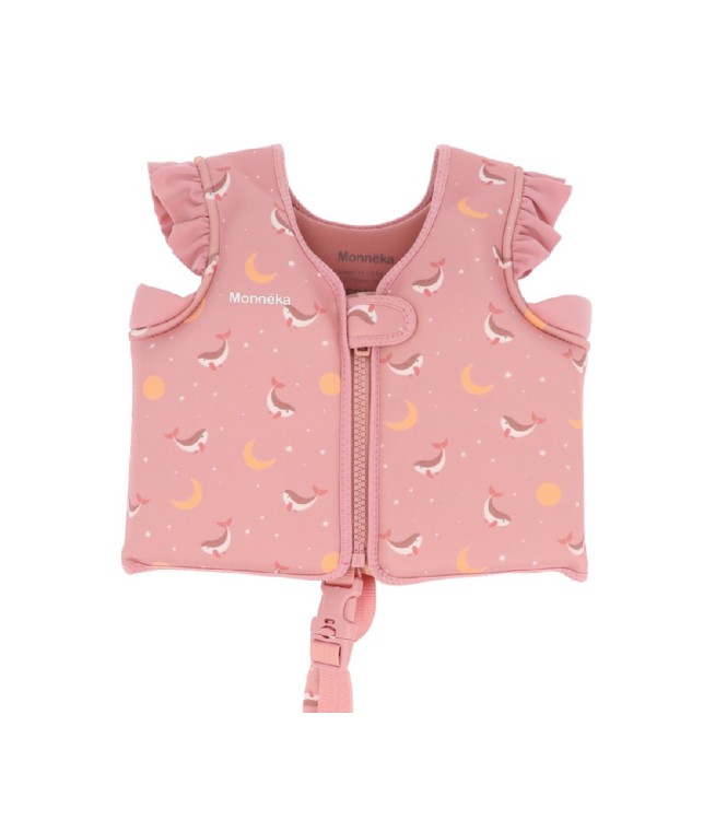Chaleco Flotador Whale Pink