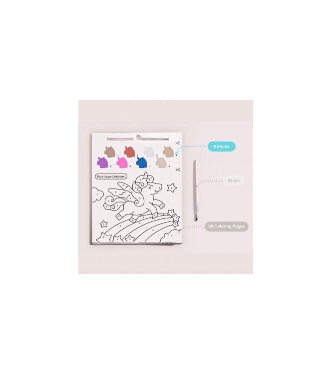 Cuaderno pintura acuarela - UNICORN