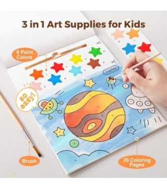 Cuaderno pintura acuarela - SPACE