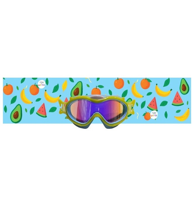 Gafas Natación amarillas Turbante Frutas