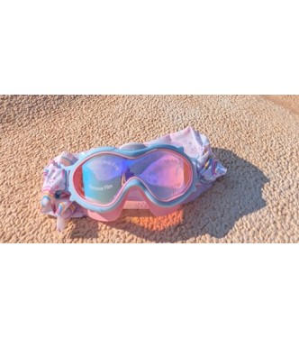 Gafas Natación rosa Turbante Arcoiris