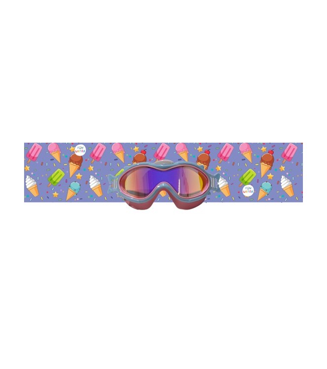 Gafas Natación azules Turbante Helados