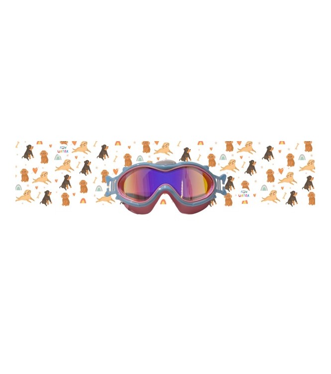 Gafas Natación azul Turbante Perritos
