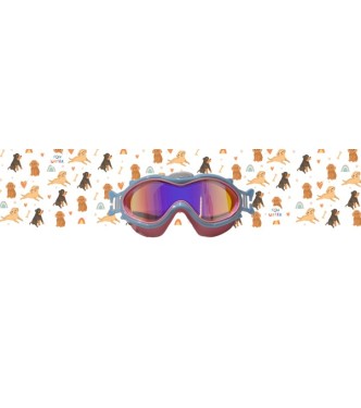 Gafas Natación azul Turbante Perritos