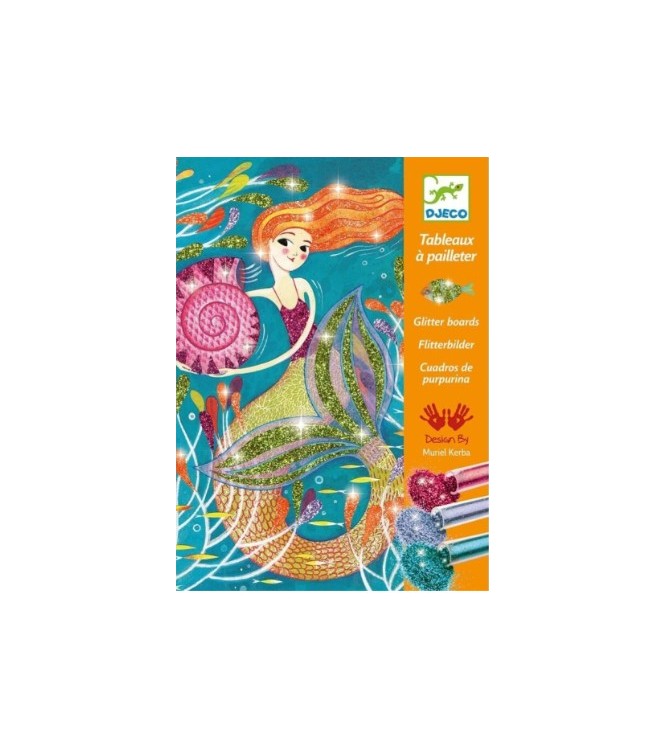 Cuadros purpurina La luz de las sirenas