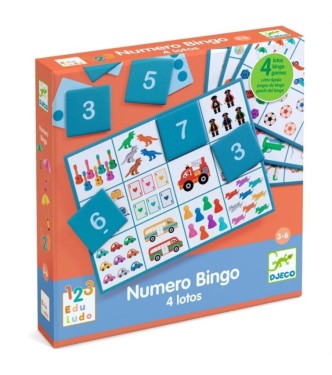 Eduludo Numero Bingo