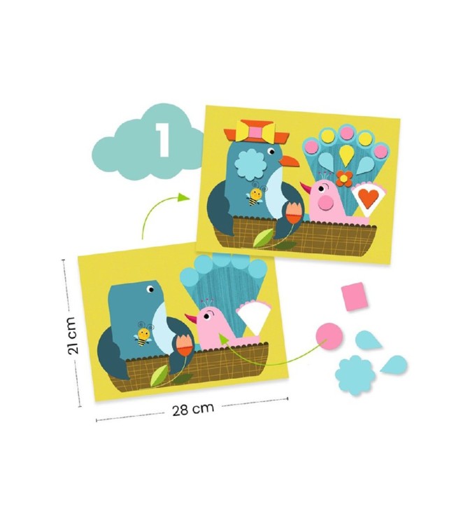 Cofre multiactividad El gato y sus amig