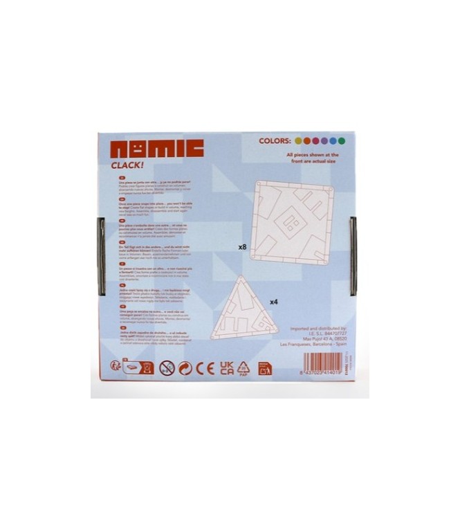 Nomic Clack 12 pieces