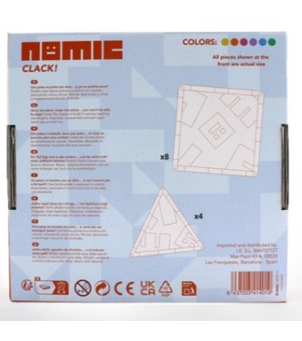 Nomic Clack 12 pieces