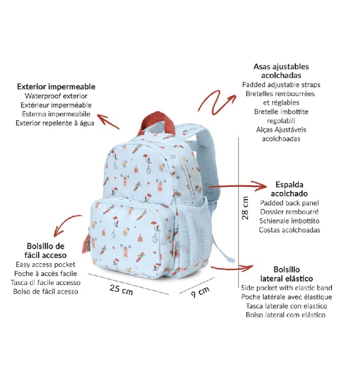 Mochila Infantil Circus Show