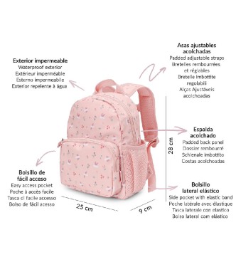 Mochila Infantil Blossom Birds