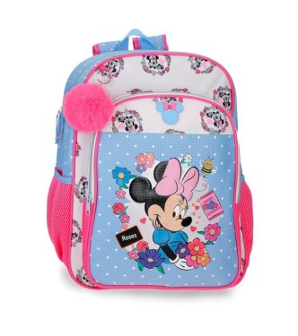 Mochila Junior Minnie Roses