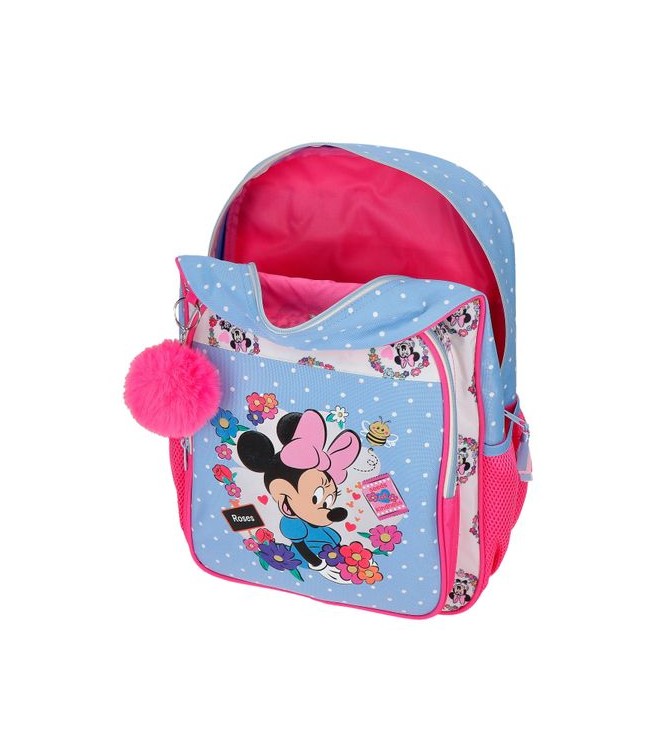 Mochila Junior Minnie Roses