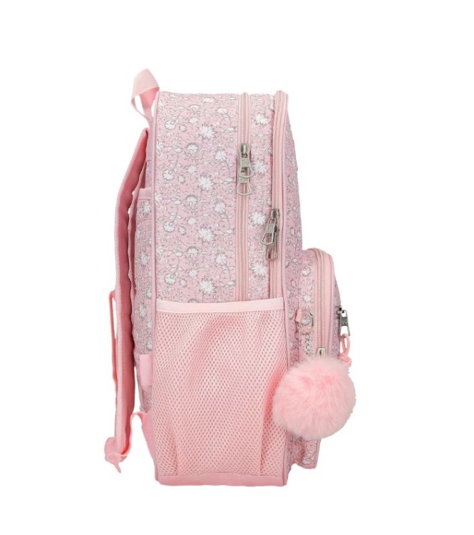 Mochila Pepe Jeans Rosa Flores