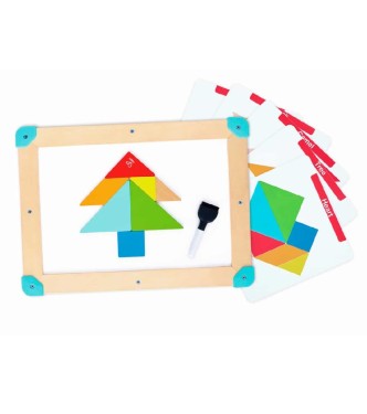 Laberinto Espacial y Tablero de Tangram
