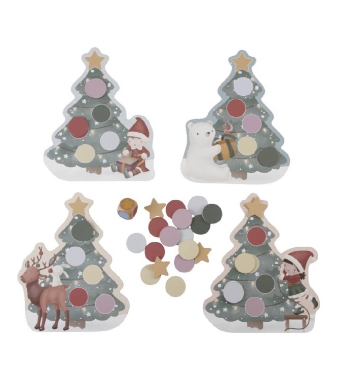 JUEGO ÁRBOL DE NAVIDAD FSC LITTLE DUTCH