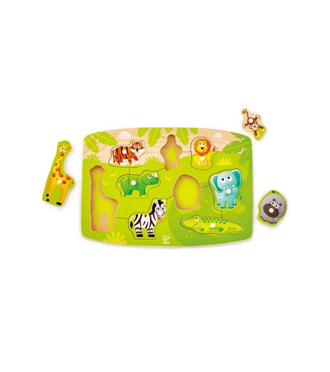 Puzzle de la jungla con Pinzas