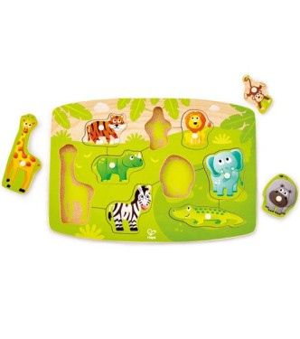 Puzzle de la jungla con Pinzas
