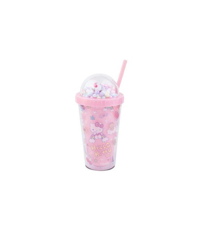 Vaso 450 ml Hello Kitty pink