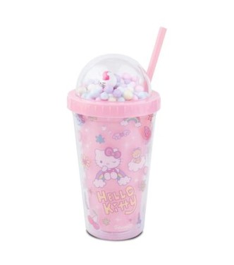 Vaso 450 ml Hello Kitty pink
