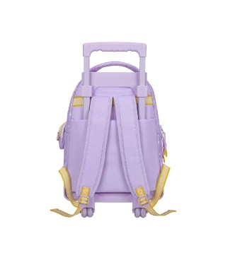 Mochila Escolar Trolley May Daisy Lilac