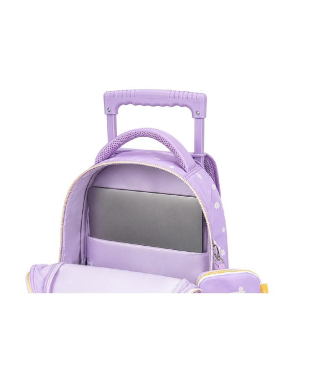 Mochila Escolar Trolley May Daisy Lilac