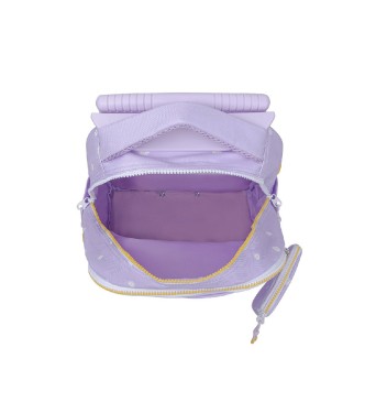 Mochila Escolar Trolley May Daisy Lilac