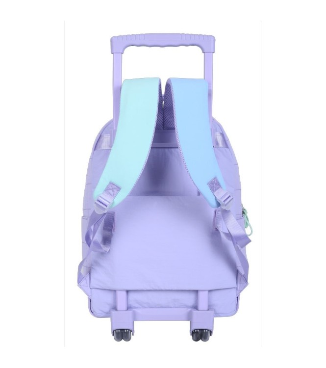 Mochila con Carro Escolar Doble Creamy