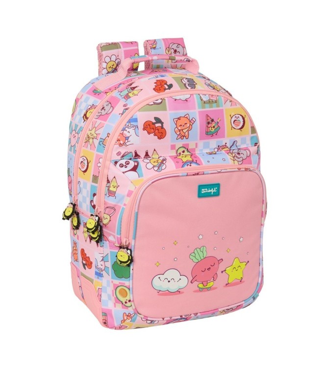 Mochila Doble Comic Adapt. Carro