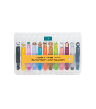 CERAS DE COLORES ERGONOMICAS WONDER COMI