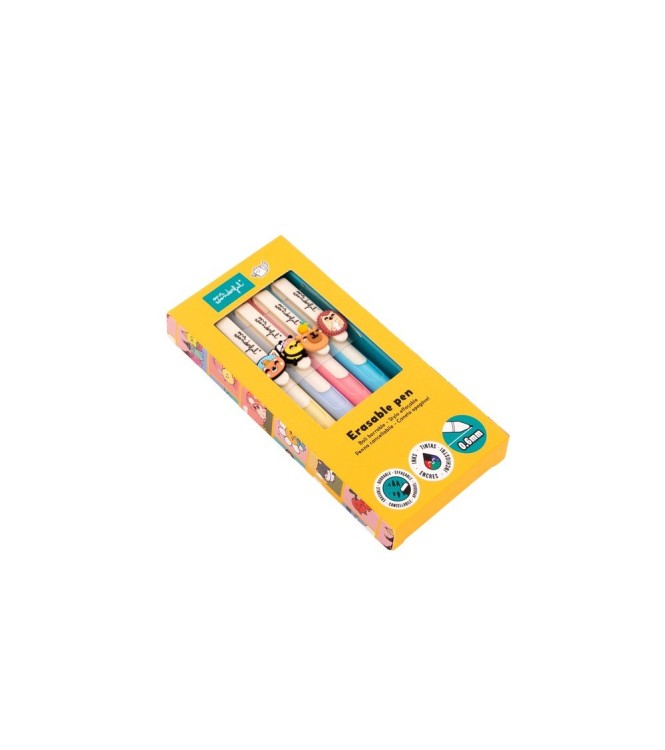 SET 4 BOLIGRAFOS BORRABLES