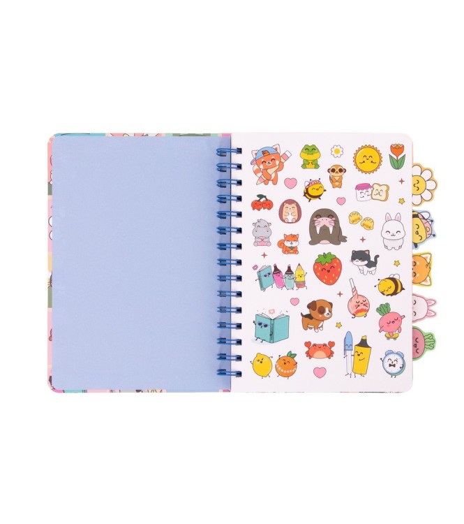 LIBRETA A5 CON SEPARADORES WONDER COMIC