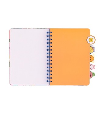 LIBRETA A5 CON SEPARADORES WONDER COMIC
