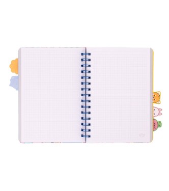 LIBRETA A5 CON SEPARADORES WONDER COMIC