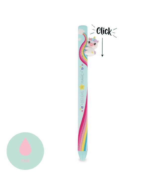 Bolígrafo de Gel Retráctil - Unicornio