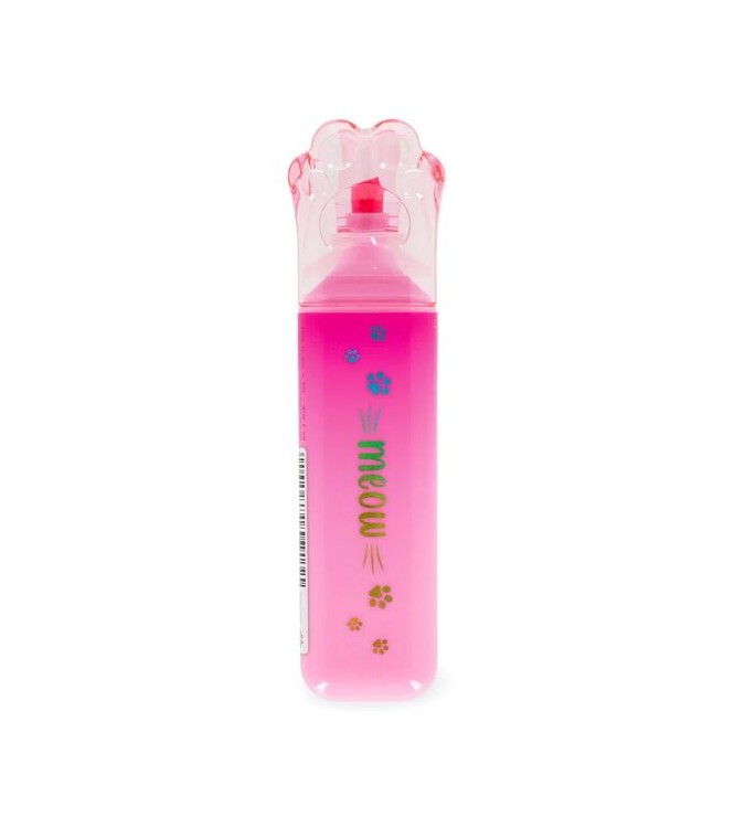 Subrayador Gato Rosa