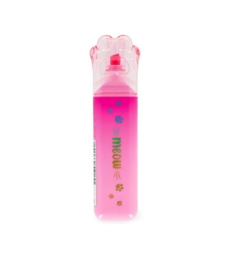 Subrayador Gato Rosa