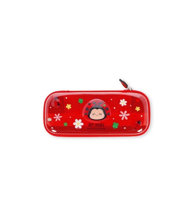 Estuche Transparente Rígido Ladybug