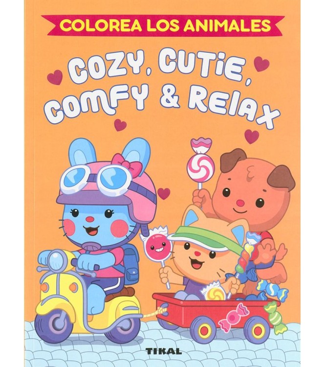COZIE CUTIE COMFY  RELAX COLOREA EL CAM